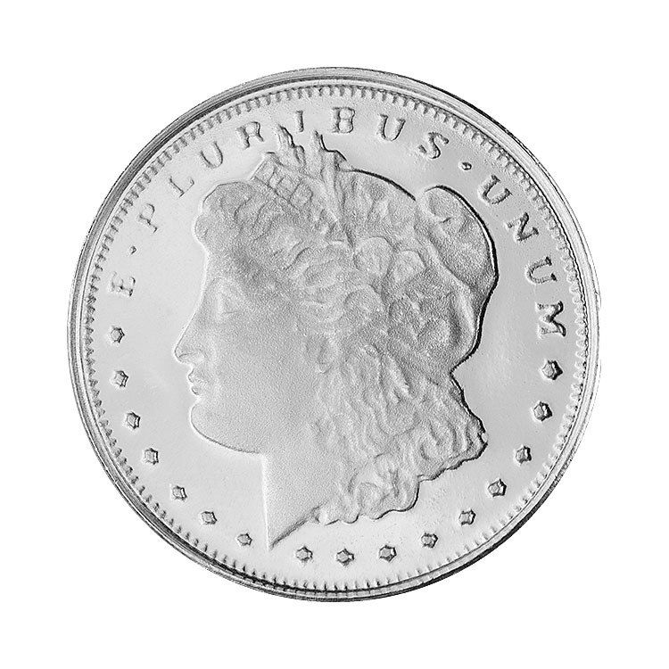 Buy Highland Mint (HM) 1/10 Oz Morgan Design Silver Round