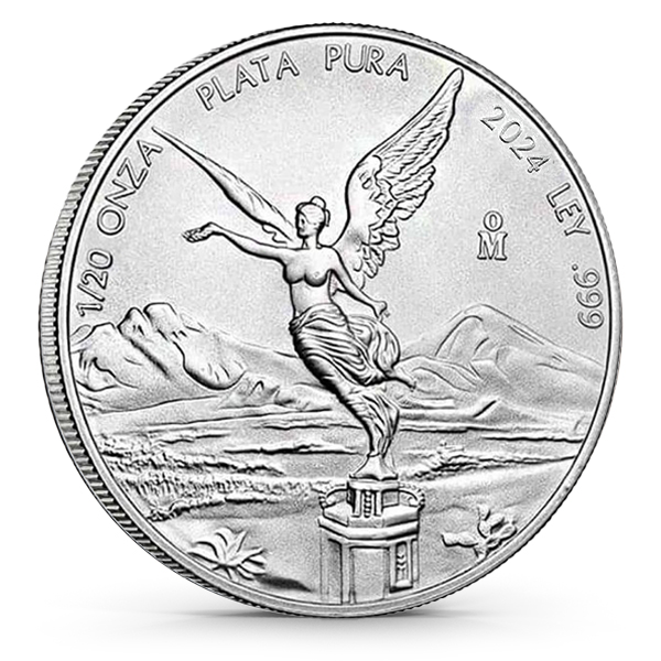Buy the 2024 1/20 Oz Mexican Silver Libertad Coin (BU