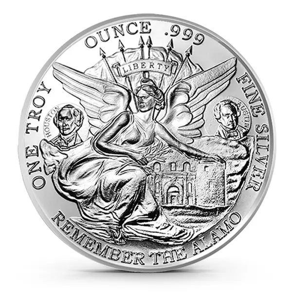 Buy the Golden State Mint 1 oz Silver Round - Texas