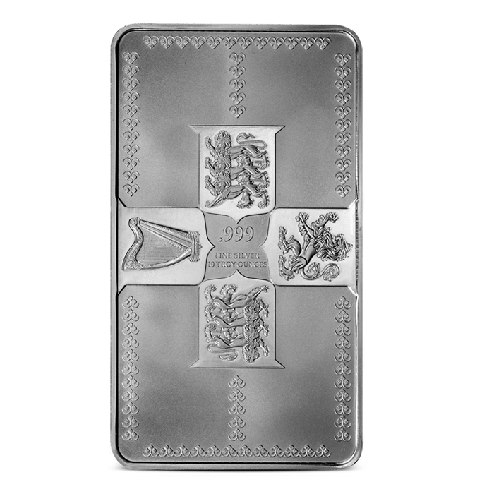 Buy the 2024 10 Oz Gothic Crown .999 Silver Bar (New) | Monument