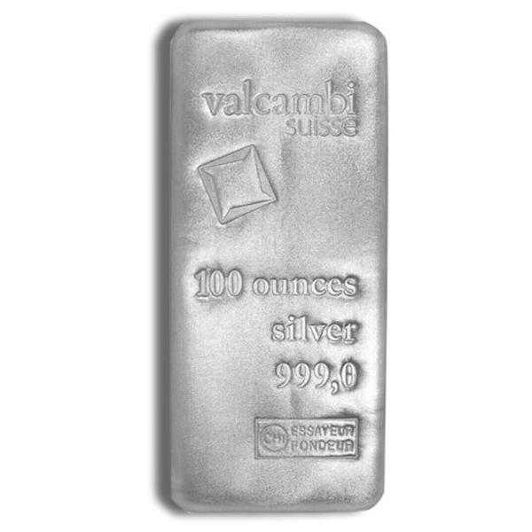 Buy the 100 oz Valacmbi Silver Bar (New) | Monument Metals