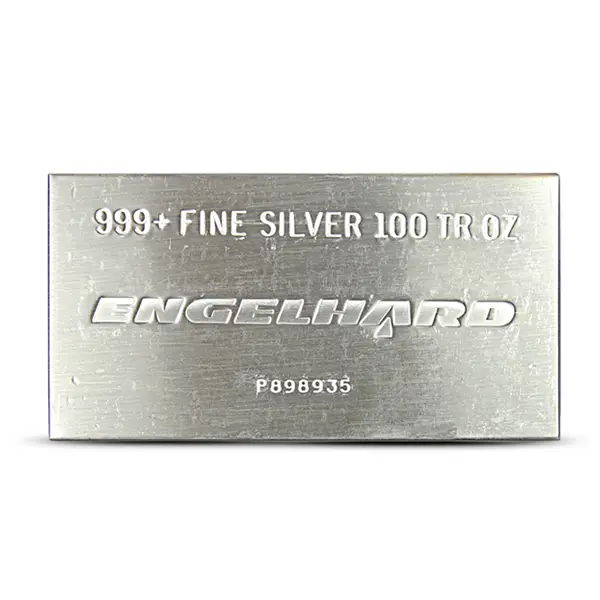 ブリッジト・バルドー 銀貨 Buy 100 Oz Engelhard Silver Bar (Any Type) | Monument Metals