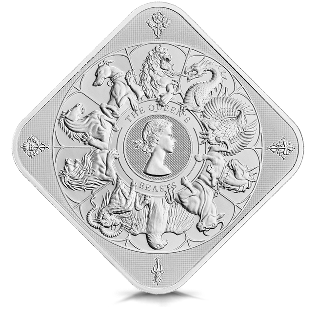 Buy the 10 oz Great Britain Queen's Beasts Completer .9999