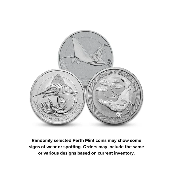 1.5 Oz Australian .9999 Silver Coin (Random Design) | Monument