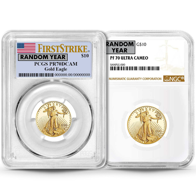 Buy 1/4 Oz American Gold Eagle Proof PR70 DCAM | Monument