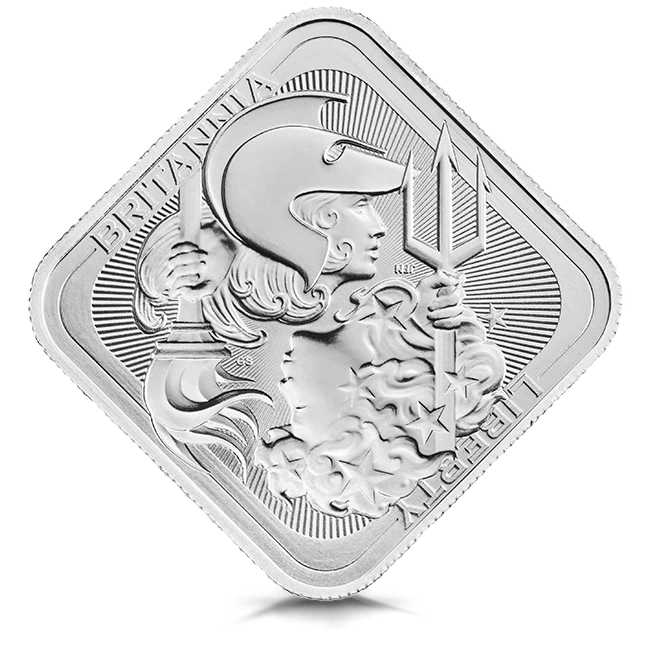 Buy the 1 oz Great Britain Britannia and Liberty .9999 Silver Bar