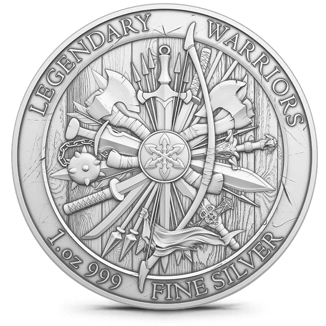 Buy the 1 Oz Leonidas .999 Fine Silver Round (New) | Monument