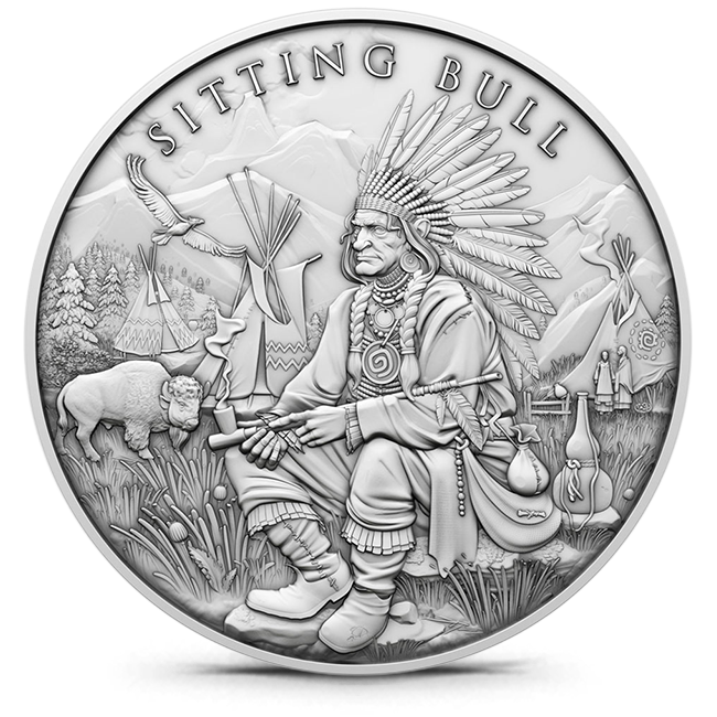 The Pueblo Chieftain one troy ounce 【公式通販】
