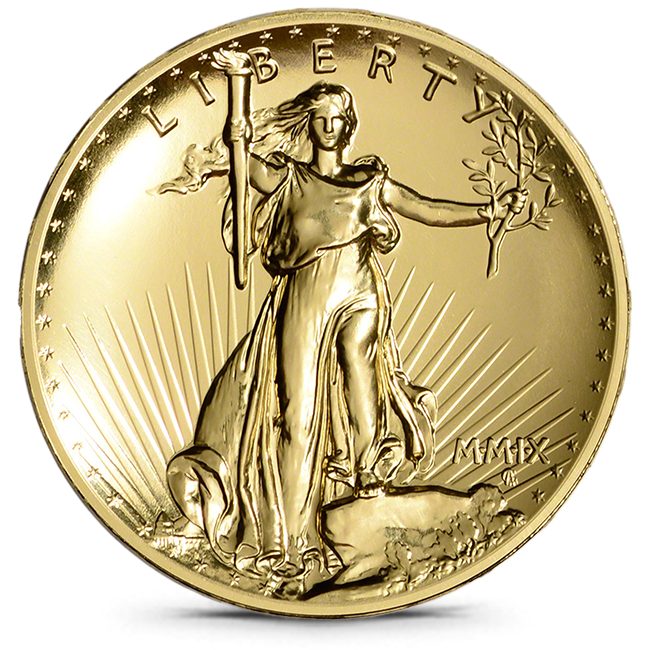 Buy the 2009 Ultra High Relief Gold Double Eagle | Monument Metals