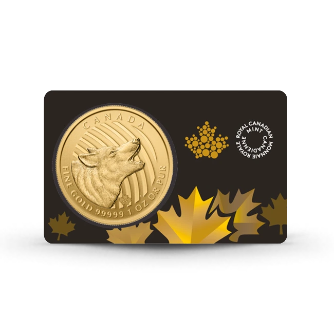 Buy the 2014 Canada 1 Oz .99999 Howling Wolf Call of the Wild (In