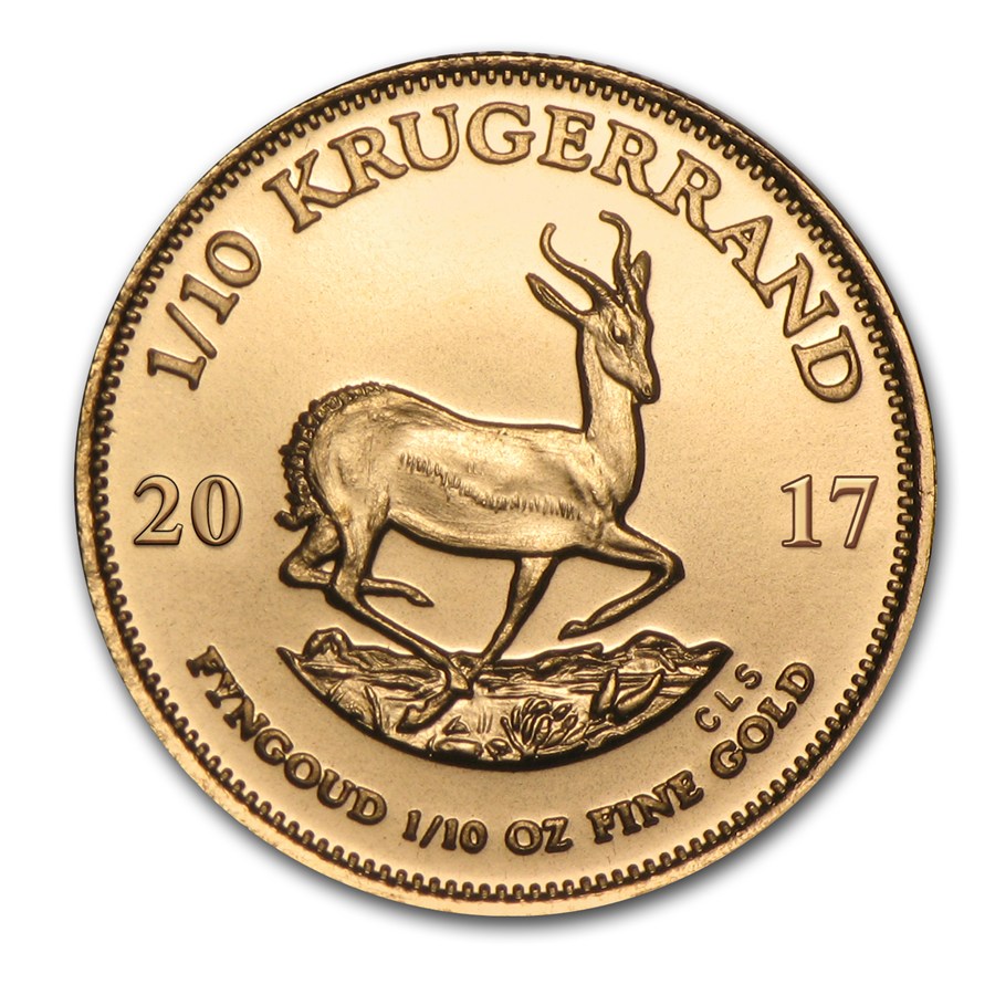 ✨️Krugerrand 1/10 OZ 南アフリカ金貨✨️ Buy 1/10 Oz South Africa Gold Krugerrand (Random Year