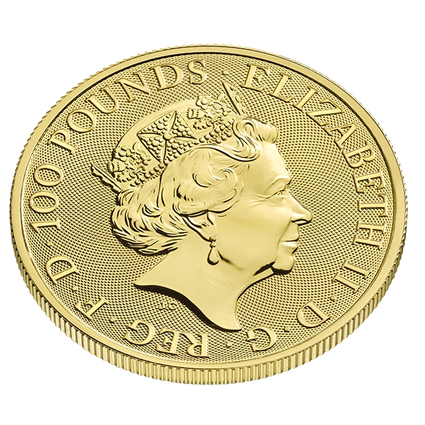 Buy the 2021 UK 1 Oz Gold Queen's Beasts Complete Series