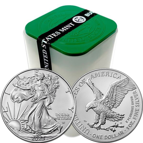 2個セットAmerican Eagle REAL 50mL リアル Buy the 2023 1 Oz American Silver Eagle Roll/Tube of 20 (BU