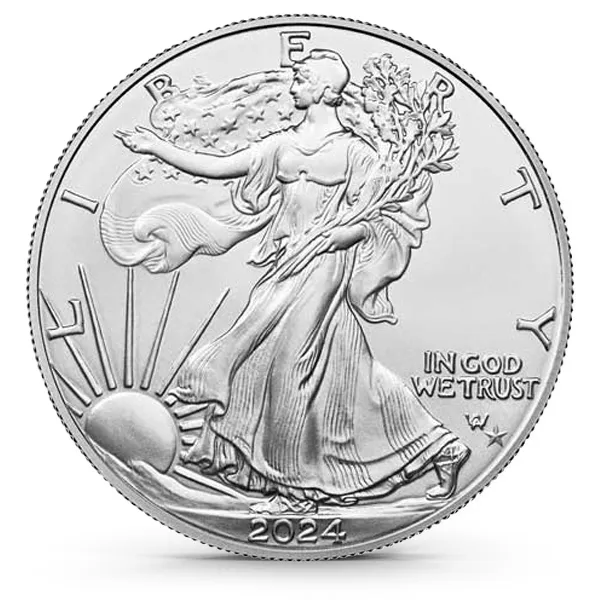 2024 (P) 1 oz Star Privy American Silver Eagle Coin (BU