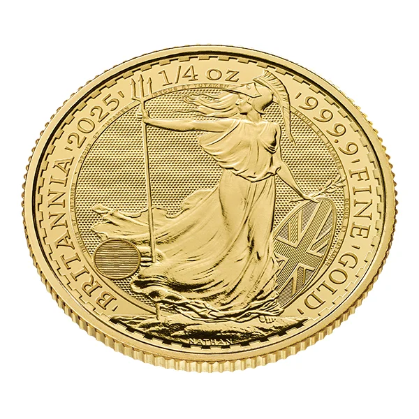 【極美品】銀貨 2枚セット BRITANNIAなど 2025 Great Britain £5 2-oz Silver Britannia Proof