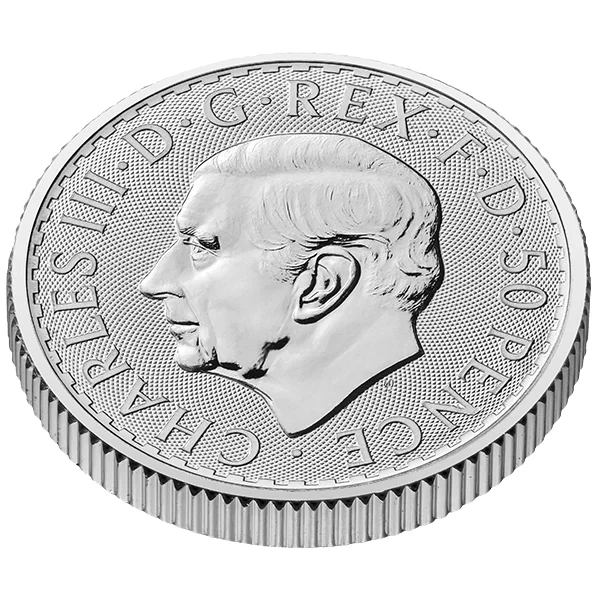 Buy the 2024 Great Britain 1/4 Oz Silver Britannia (BU) Tube/Roll