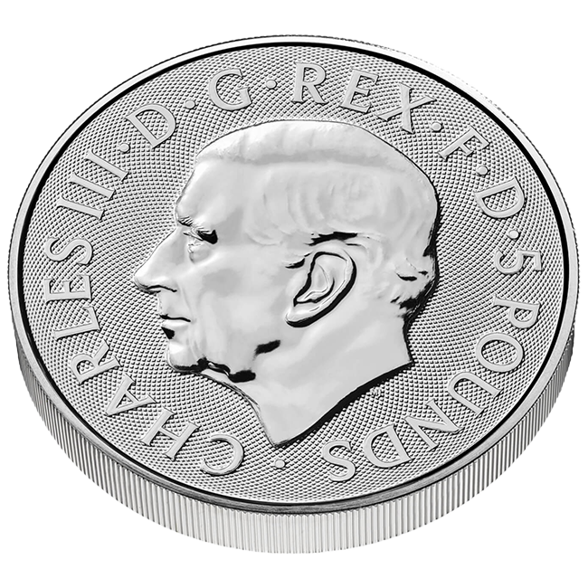 Buy the 2025 Royal Tudor Beasts Greyhound of Richmond 10 oz .9999