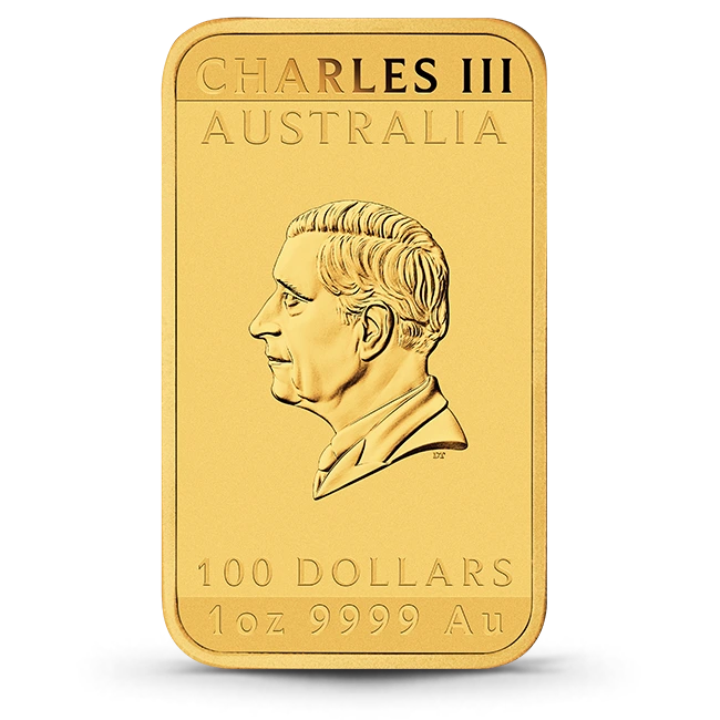 Buy 2026 1 Oz Australia Dragon .9999 Gold Rectangular Coin