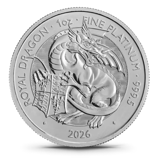 Buy 2026 1 oz Great Britain Tudor Beasts - Royal Dragon .9995