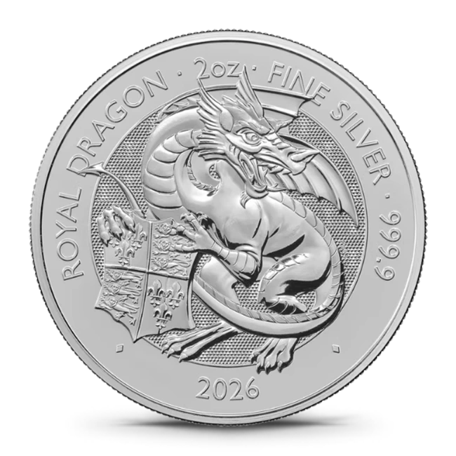 文創 古陶片リメイク 十二支ペンダント〈辰・ドラゴン〉 Buy 2026 2 oz Great Britain Tudor Beasts - Royal Dragon .9999