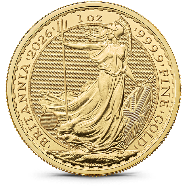 2026 Great Britain 1 Oz Gold Britannia (BU)