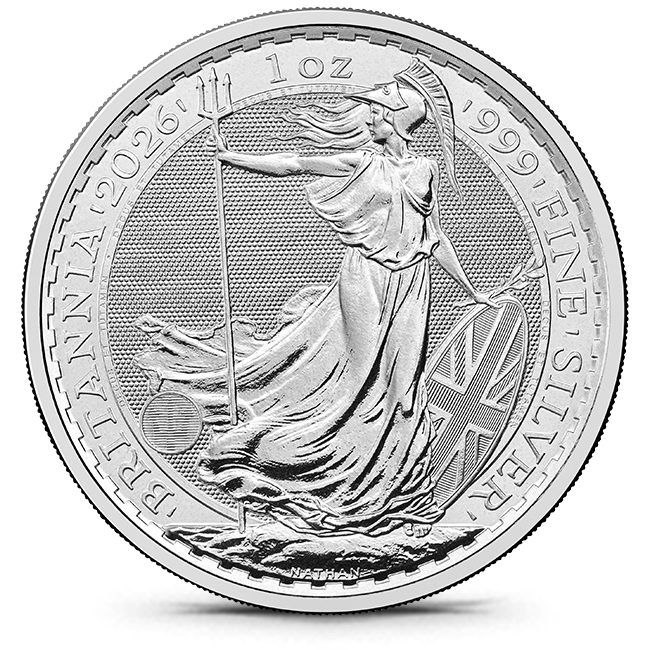 Buy the 2026 Great Britain 1 Oz Silver Britannia (BU) | Monument