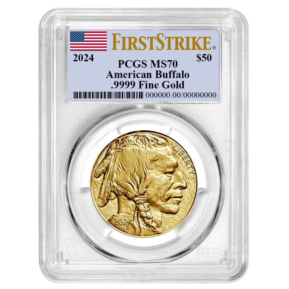 Buy the 2024 1 Oz American Gold Buffalo PCGS MS70 First