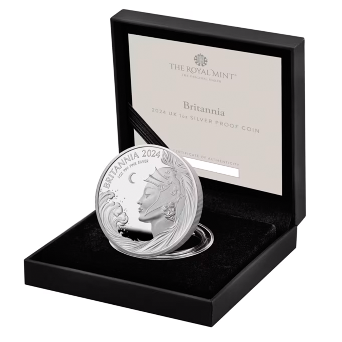 Buy the 2024 Great Britain 1 Oz Silver Proof Britannia Coin