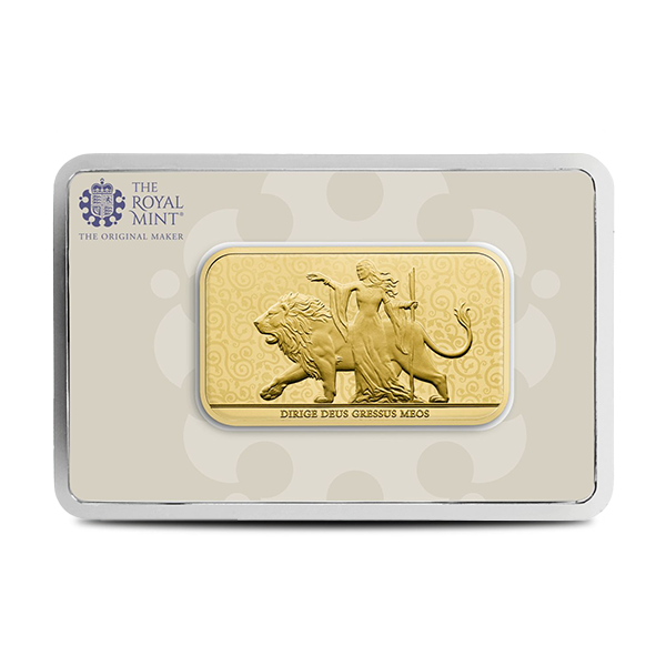Buy the 2024 Una and the Lion 1 oz Gold Bar | Monument Metals