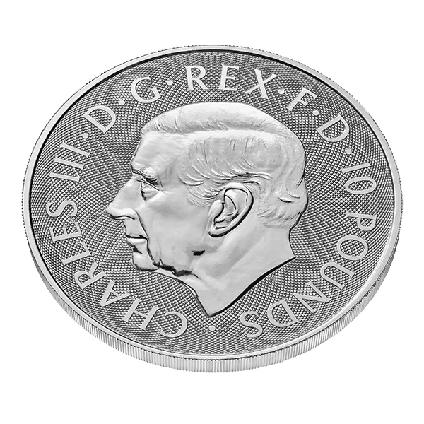 Buy the 2024 Royal Tudor Beasts Dragon 10 oz .9999 Silver Coin (BU