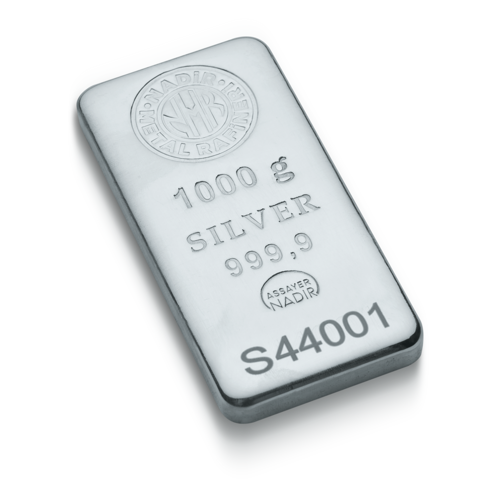 Buy the Nadir Kilo Silver Bar (New) | Monument Metals - Monument
