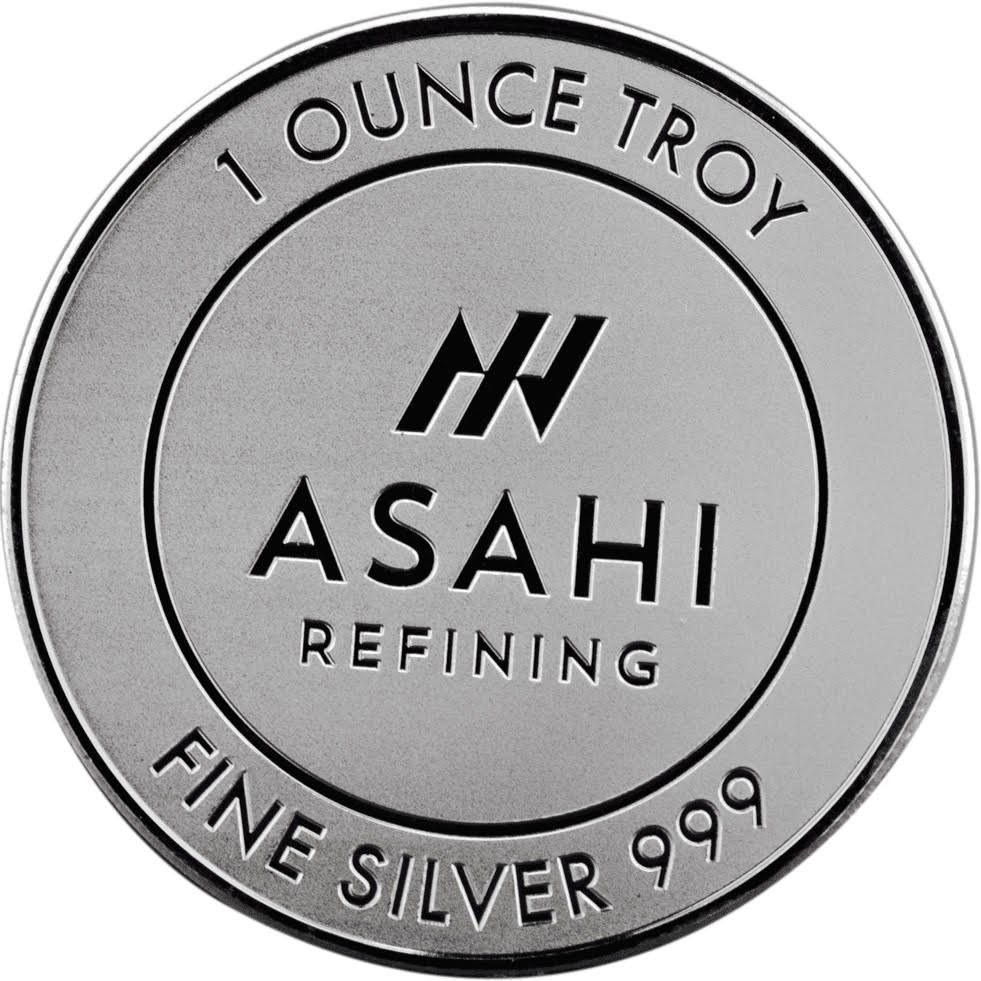 Buy the Asahi 1 Oz Silver Round | Monument Metals - Monument