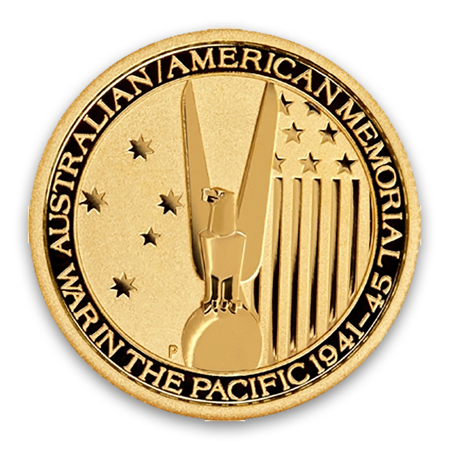 Buy 2013 Australia 1/10 Oz Gold War in the Pacific Coin - Original