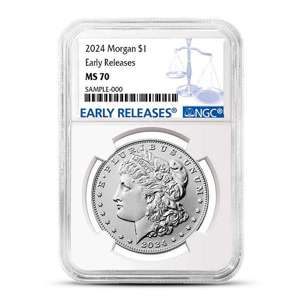Buy the 2024 Morgan Silver Dollar NGC MS70 (Early Release