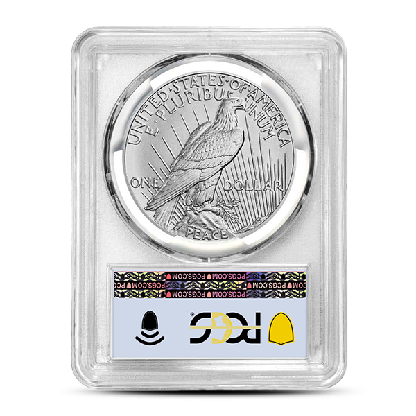 Buy the 2024 Peace Silver Dollar PCGS MS70 (FDOI) | Monument