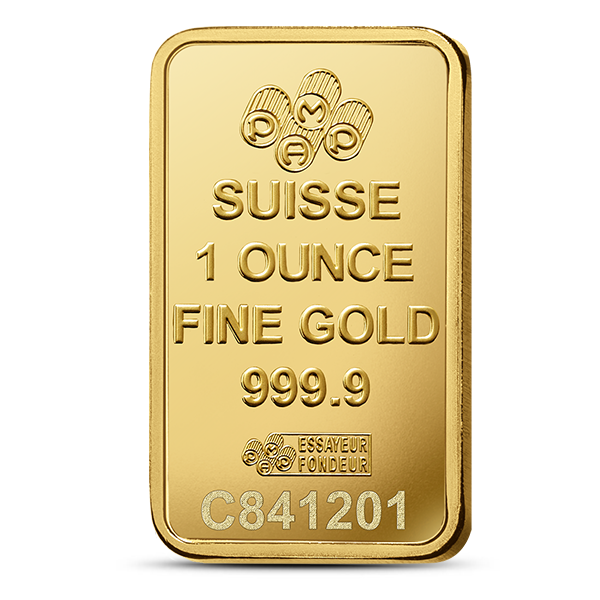 Buy the 1 Oz PAMP Suisse Rosa Gold Bar (In Assay) | Monument