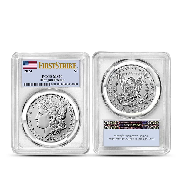 Buy the 2024 Peace Silver Dollar | Morgan Silver Dollar 2pc