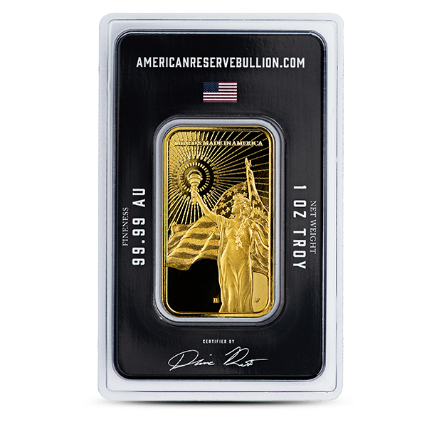 Buy the 1 oz Asahi American Reserve Columbia Goddess .9999 Gold