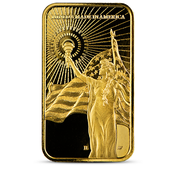 Buy the 1 oz Asahi American Reserve Columbia Goddess .9999 Gold