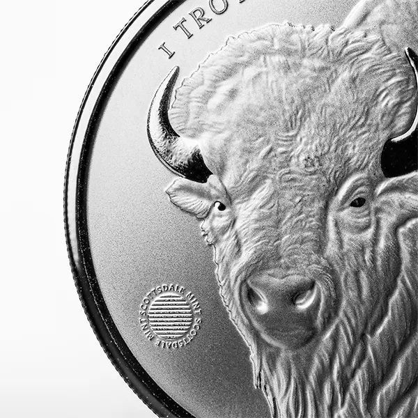 1 Oz Buffalo Girl Silver Round | Monument Metals - Monument