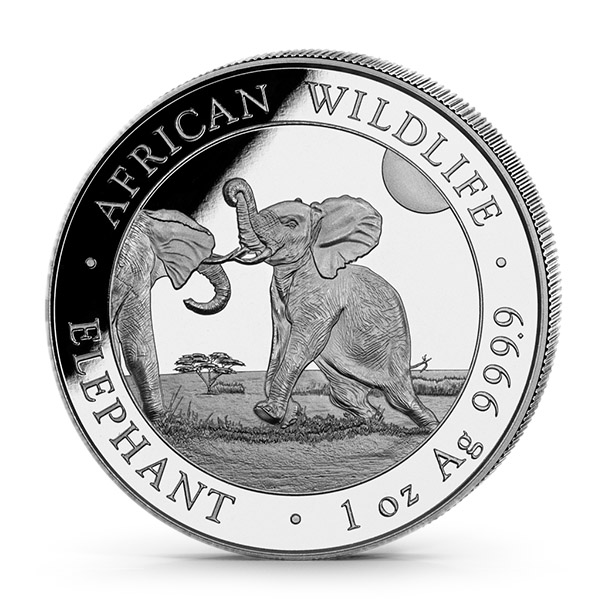 Buy the 2024 Somalia 1 Oz Silver Elephant (BU) | Monument