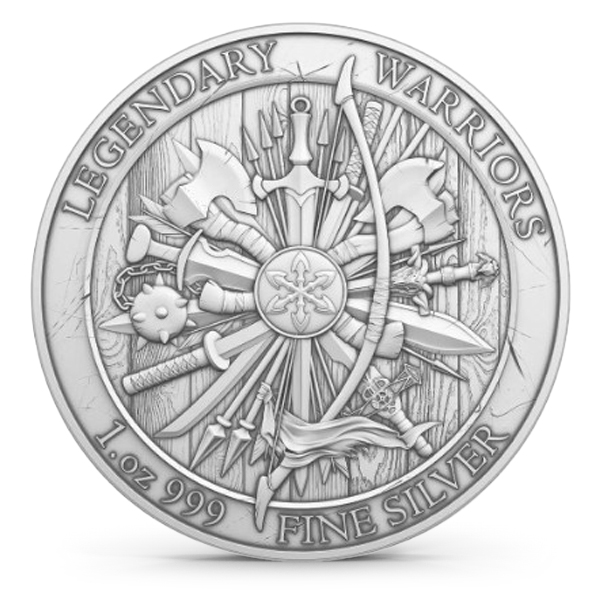 ●ALEXANDER THA GREAT 極レア Alexander the Great Legendary Warriors Series 1oz .999