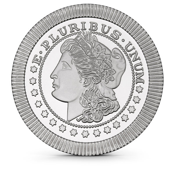 Buy the SilverTowne Morgan Stacker 1 Oz Silver Medallion