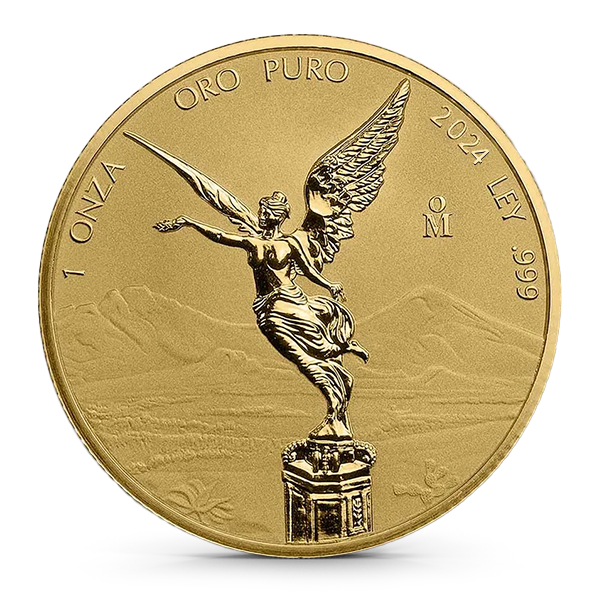【カツ】 2024 メキシコ リベルタード 1/4oz 金貨 MS70 Buy the 2024 1 Oz Mexican Reverse Proof Gold Libertad | Monument