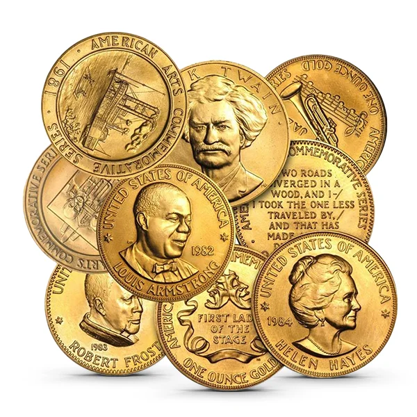 Buy U.S. Mint 1 oz Gold Commemorative Arts Medal (Random) Online