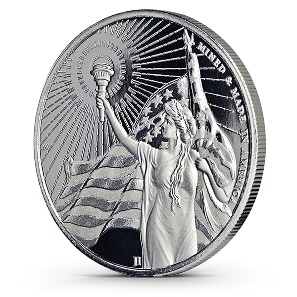Buy the 1 oz Asahi American Reserve Columbia Goddess .999 Silver