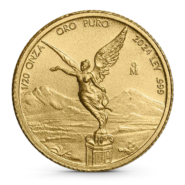 Buy the 2024 1/20 Oz Mexican Gold Libertad | Monument Metals