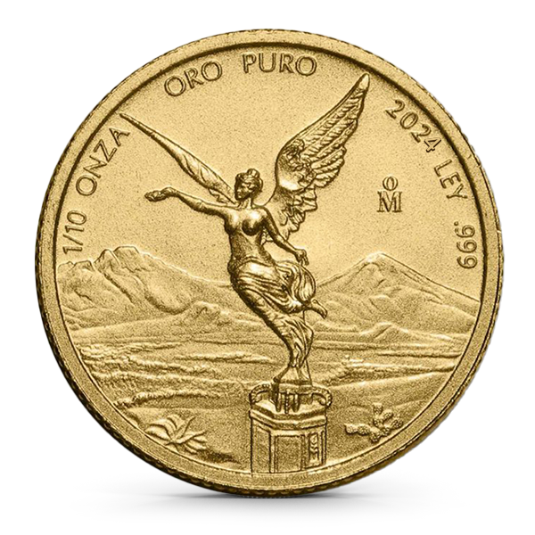2023年 エルドリッチ/ゴールデン・ロード PSA 10 Buy the 2024 1/10 Oz Mexican Gold Libertad (BU) | Monument Metals