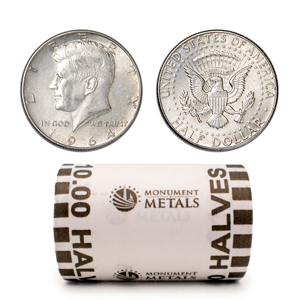 U.S. Silver Coins 1964 コレクション 1942-1964 Six Decades of American Silver Coinage 7 Coins in