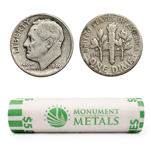 Buy $5 Face Value Roll of 90% 